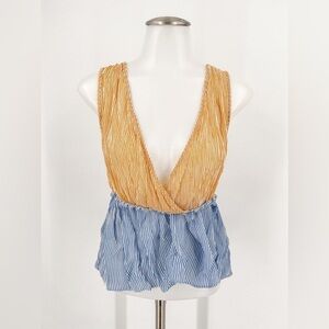 BP. - two tones v neck blouse